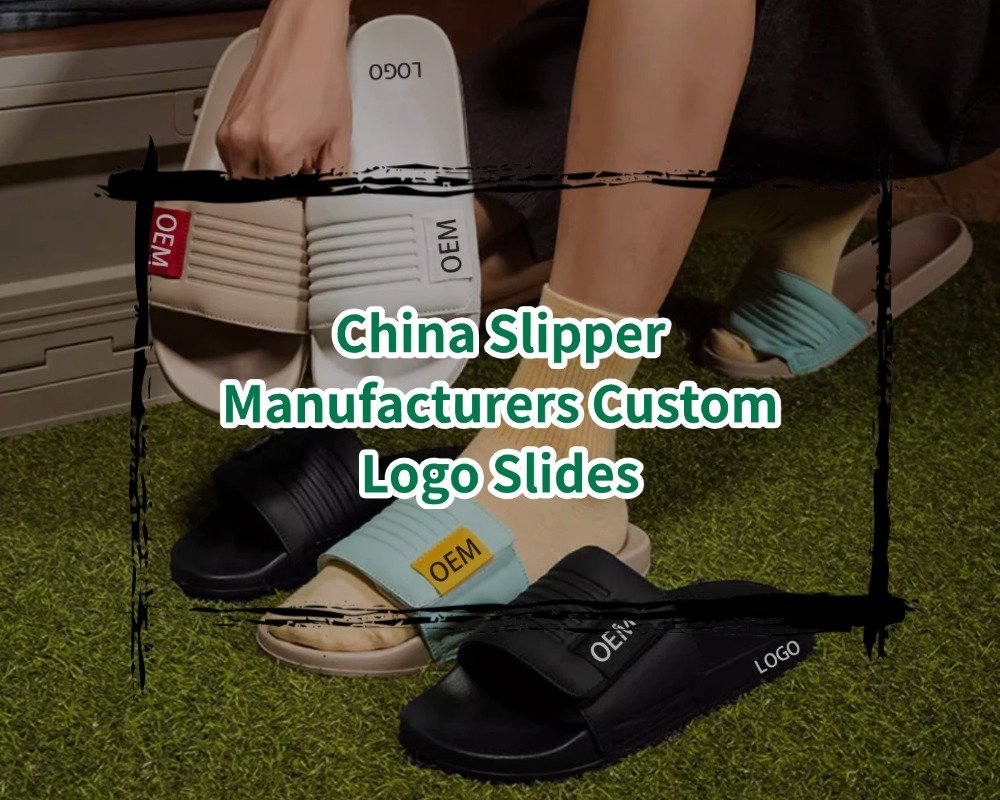 China Slipper Manufacturers Custom Logo Slides