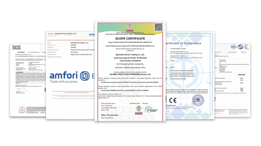 Factory Product Certificates