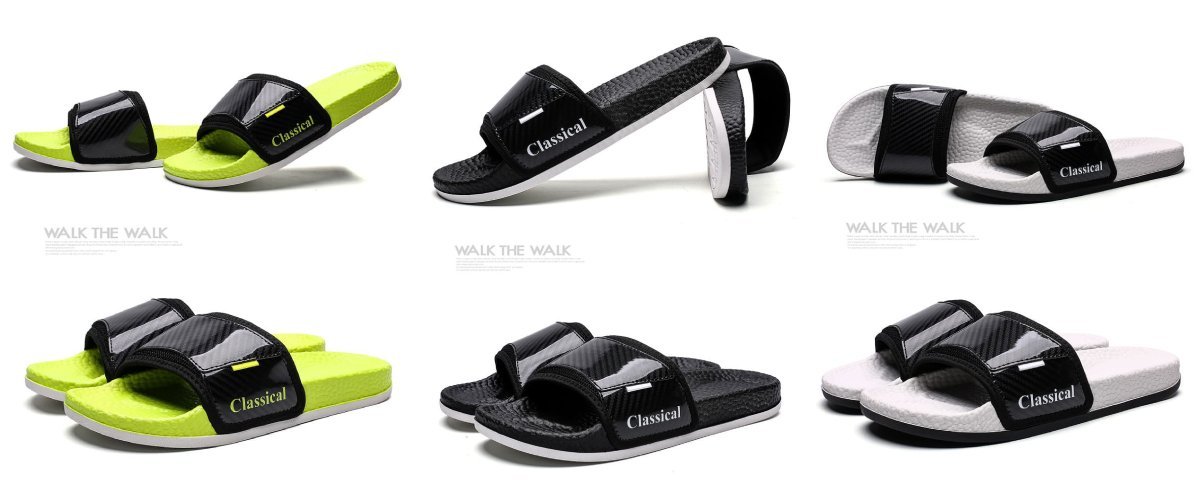 Men Summer Slides Slippers-4