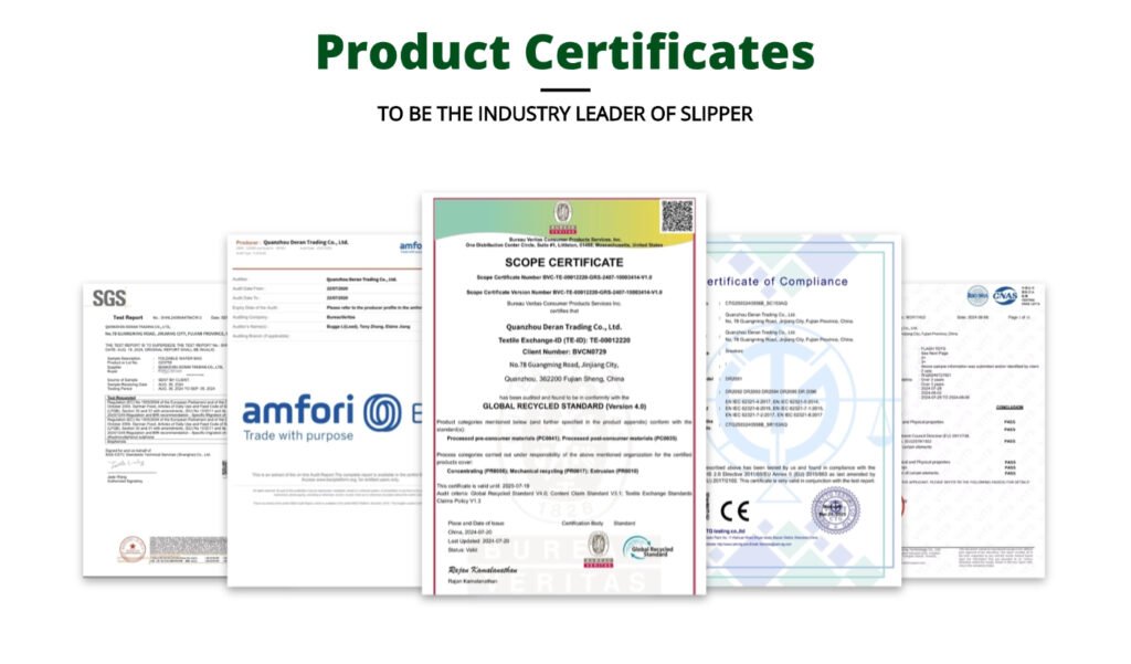 crocs shoe Product Certificates
