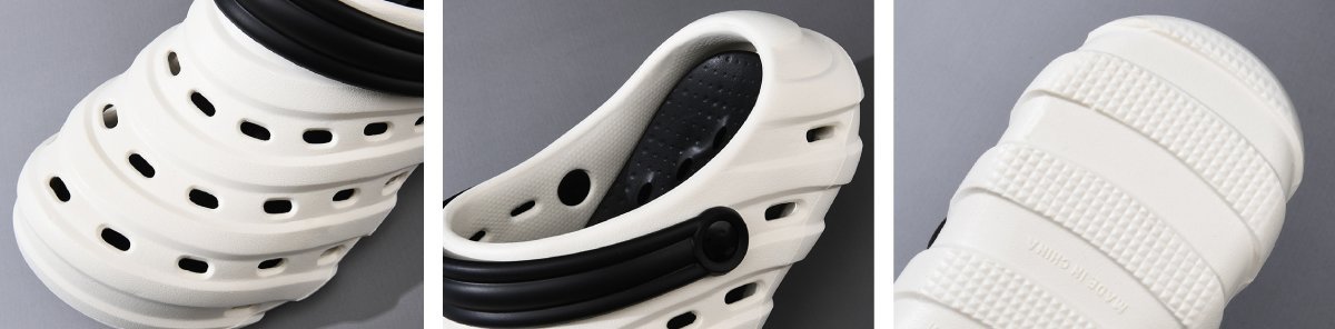 Non Slip Wear Resistant Crocs Shoes detail