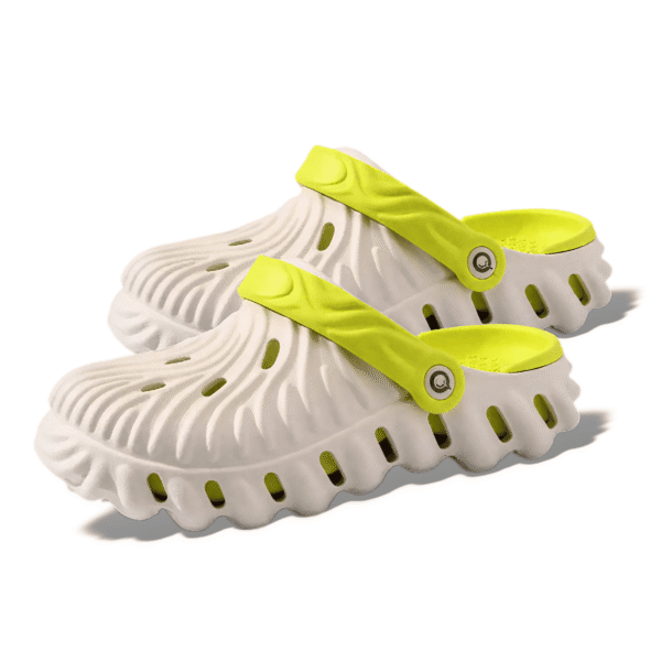 Striped Beach Non Slip Clogs Slipper detail-1