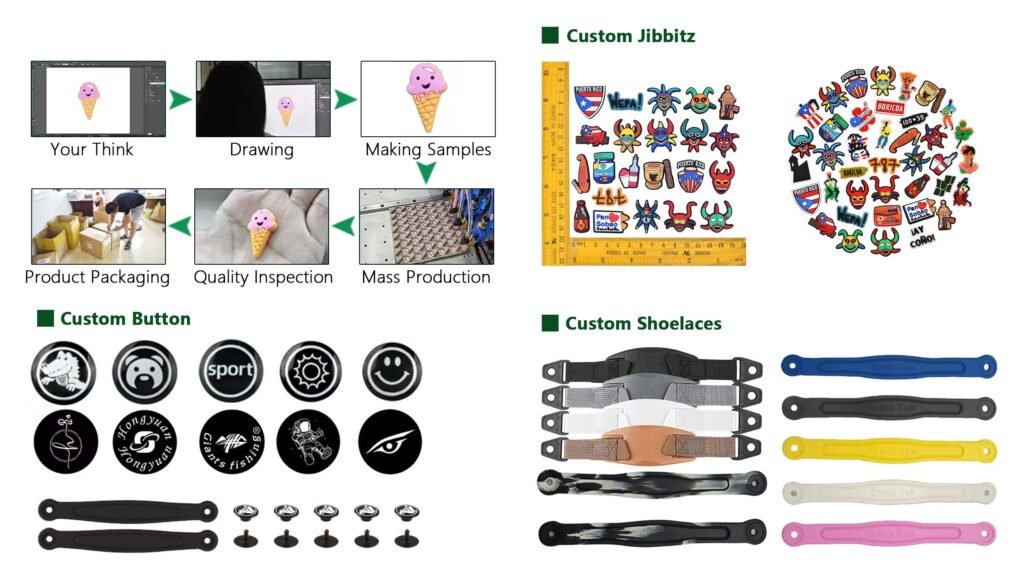 Custom Crocs Charms service