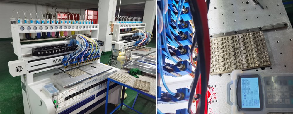 Deran Custom Jibbitz Manufacturer Production Process Images