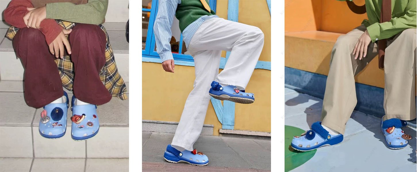 Animal City 2 Collaboration Crocs product model images