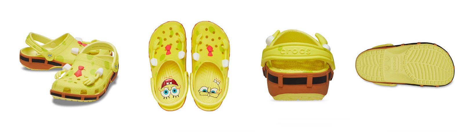 Spongebob Squarepants Collaboration Crocs Product Showcase