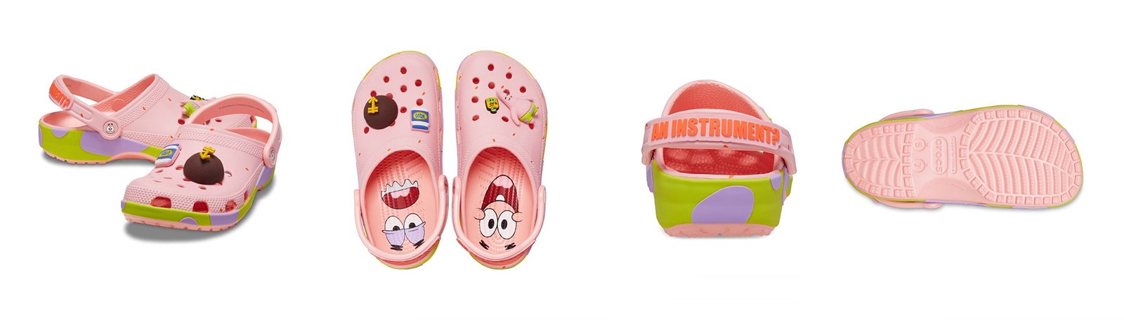 Spongebob Squarepants Collaboration (Patrick Star) clogs product display image