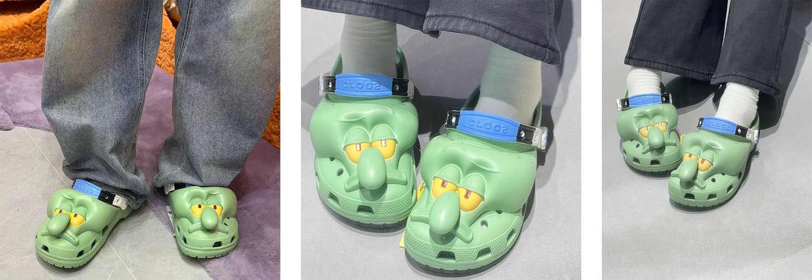 Spongebob Squarepants Collaboration (Squidward) Croc model picture