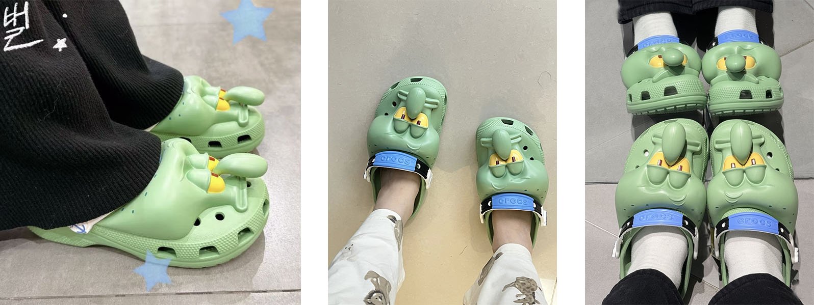 Spongebob Squarepants Collaboration (Squidward) Croc model picture