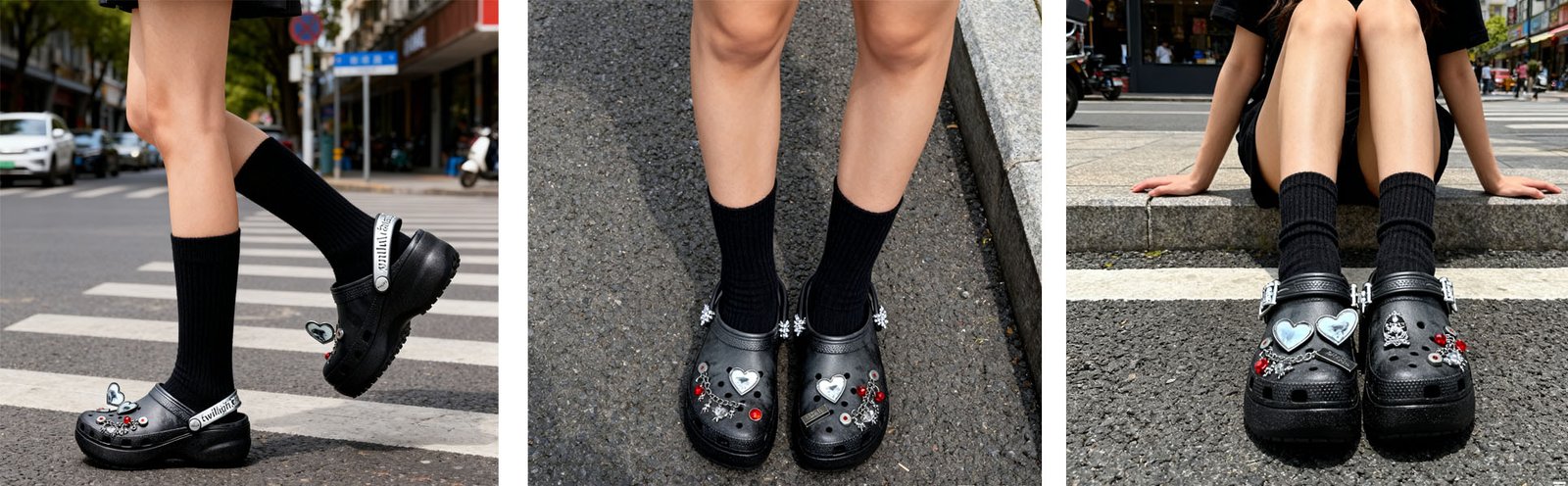 Twilight Saga Thick Soled Croc product model image