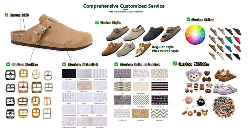 Birkenstock manufacturer Customization services
