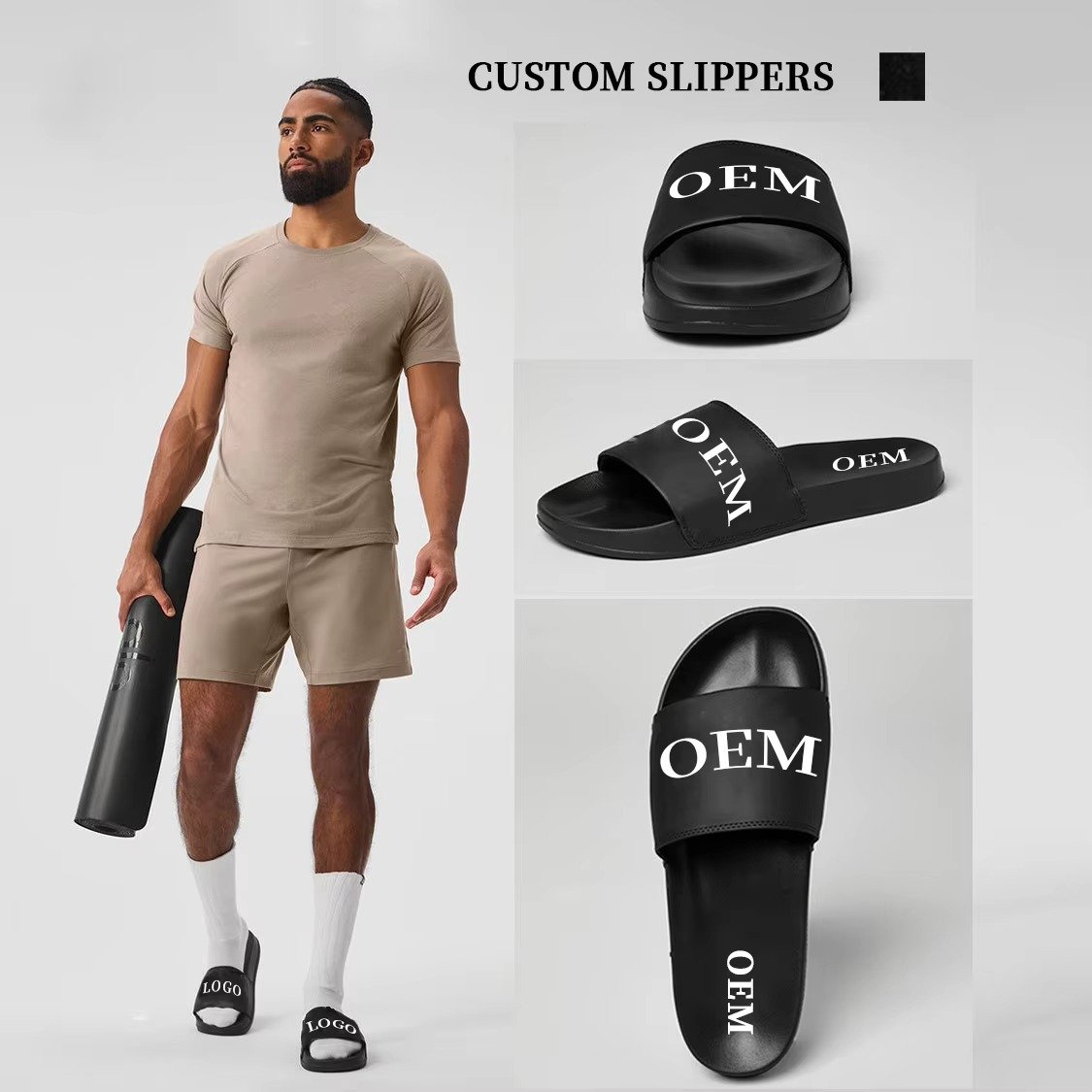 High Quality Custom Logo Slipper Manufacturers China