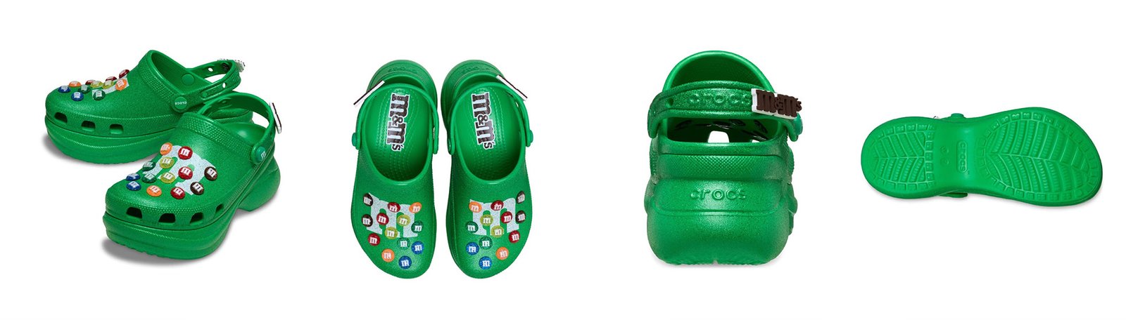 M&M's X Crocs Bae Collaboration Clogs Factory Product Showcase