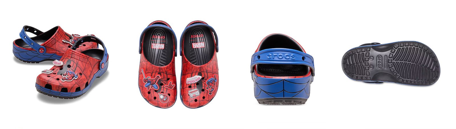 croc supplier Spider Man Web Classic croc product display image