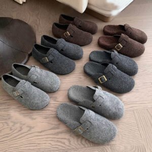 Custom Wool Lined Platform Birkenstock Manufacturer