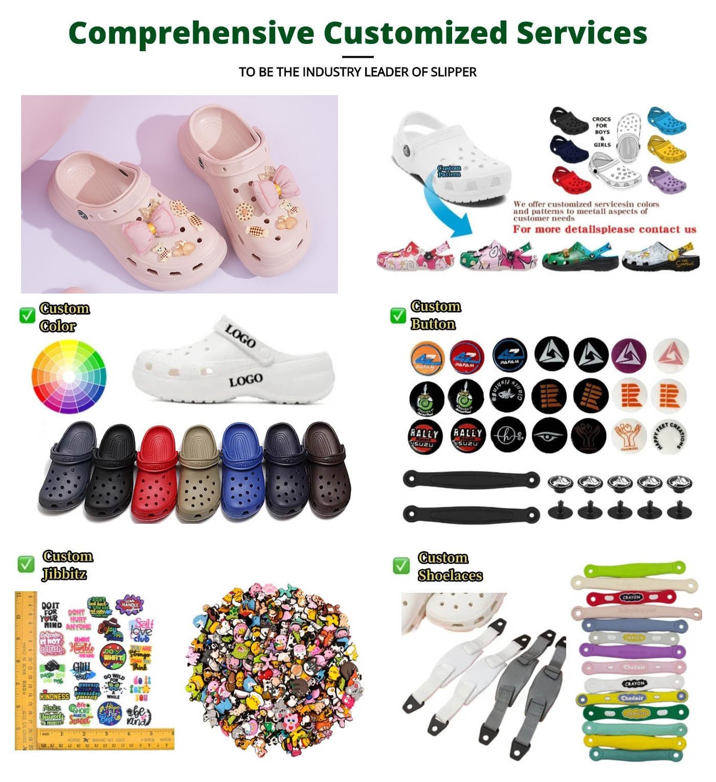 Clogs Factory Customization Services