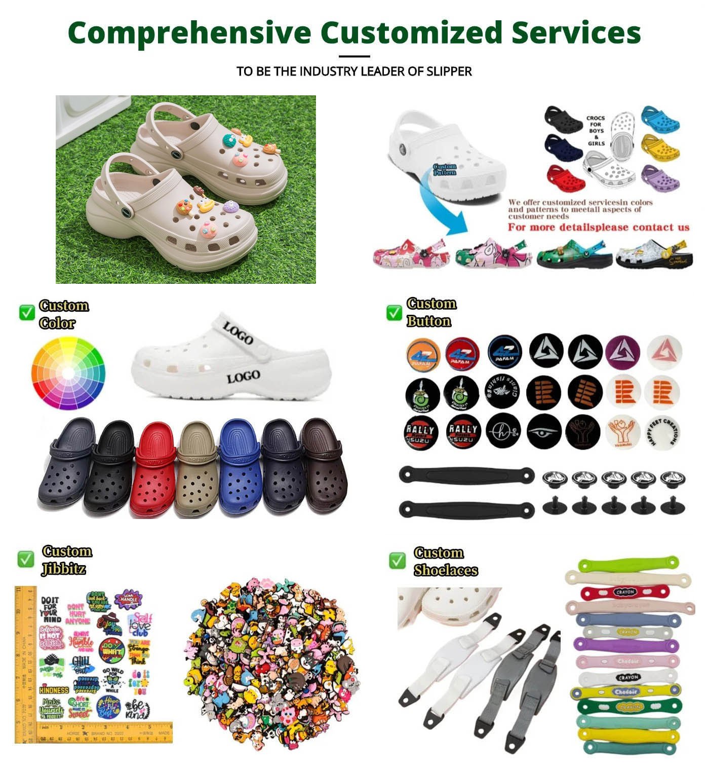 Custom Outdoor Beach Clogs Manufacturers Customization Services