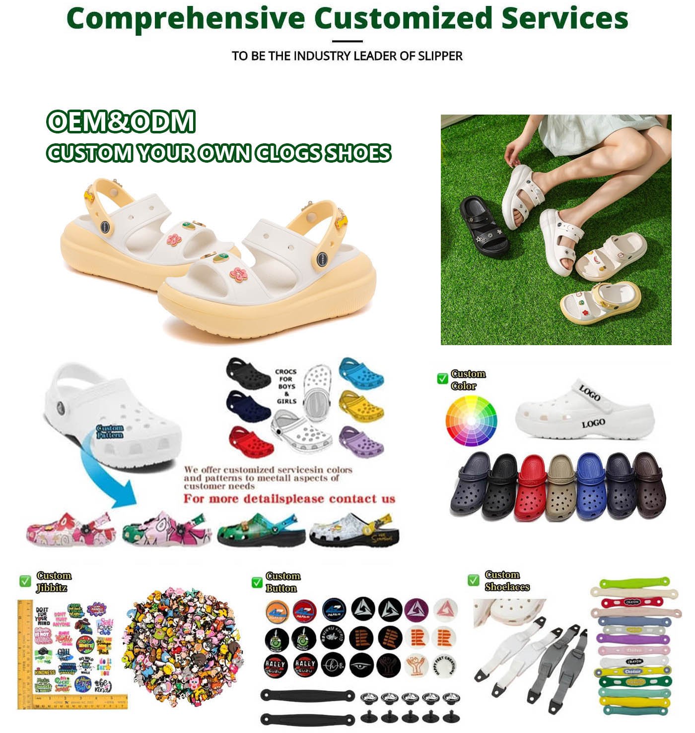 Custom Two Way Sandals Rocs Suppliers Customization Services