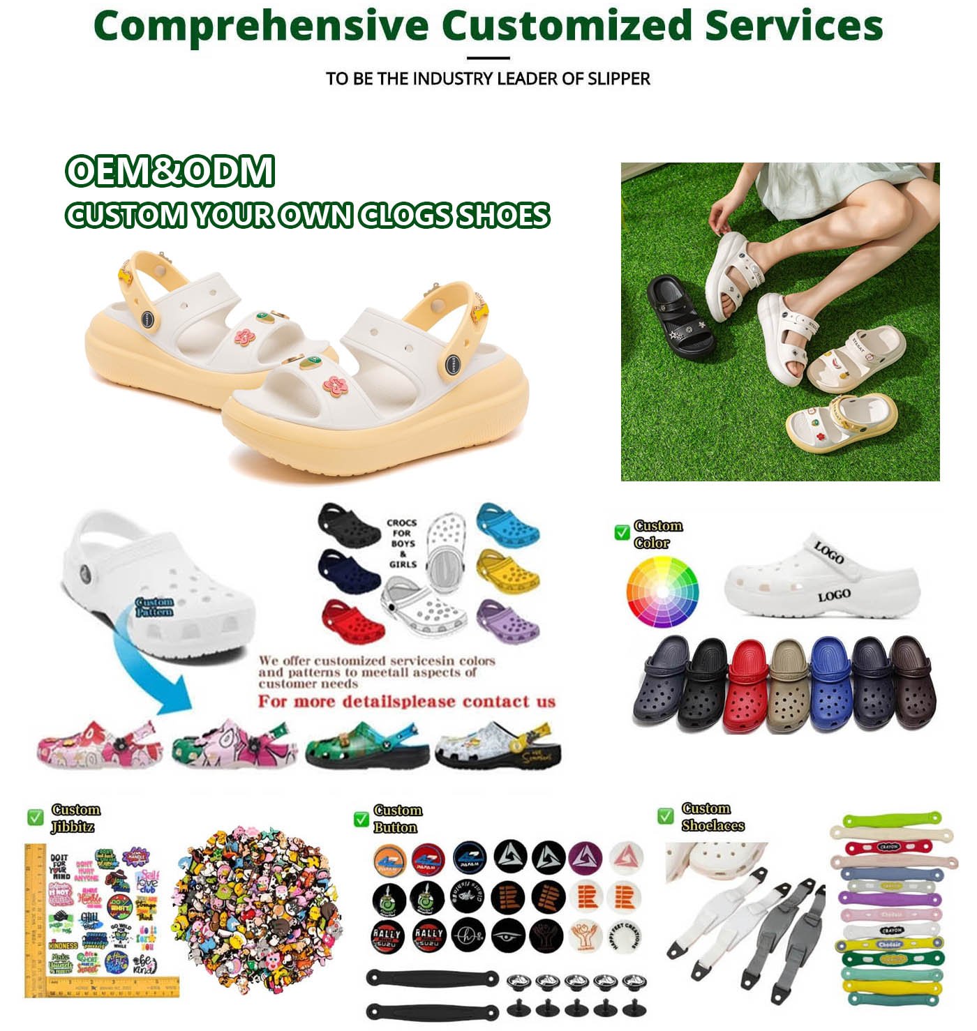 Custom Two Way Sandals Rocs Suppliers Customization Services