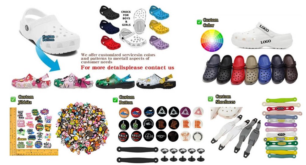 Deran Custom Wholesale Crocs Suppliers Customization Services