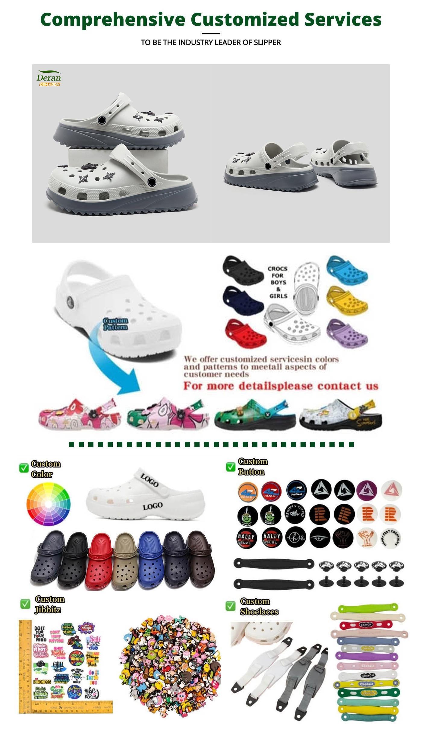 clogs manufacturers Customization Services