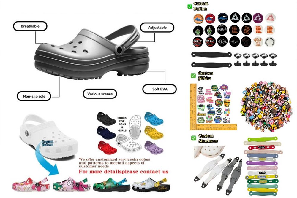 Custom Crocs Shoes Manufacturer - Customization Services