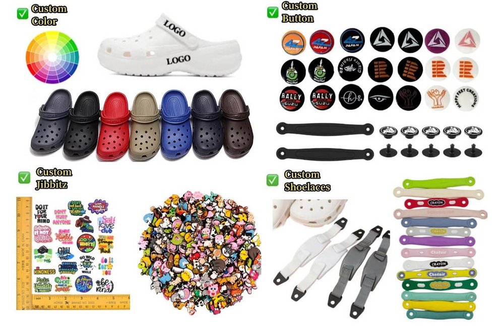 Deran Crocs Shoes Manufacturer - Customization Services